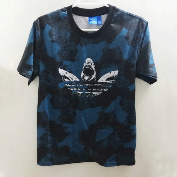 adidas shark t shirt